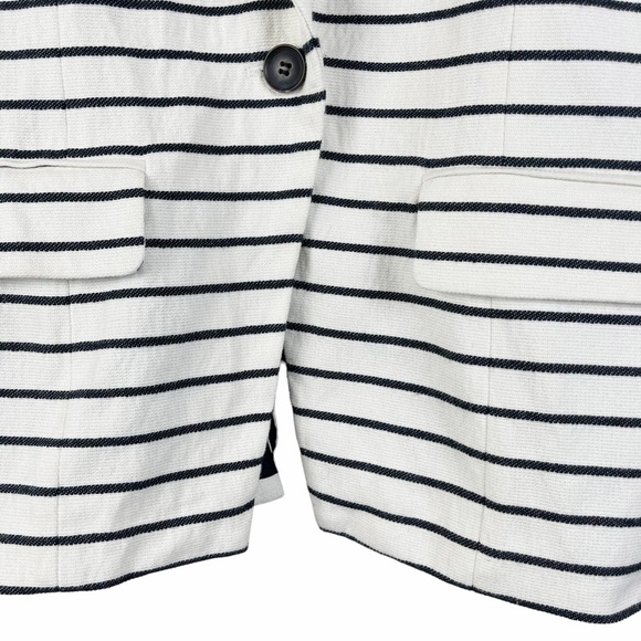 Kew 159 Blazer Jacket One Button Striped Lined - Picture 5 of 12